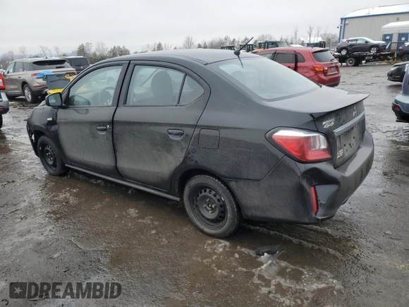 2023 Mitsubishi Mirage G4 ES with VIN ML32FUFJ9PHF02036, listed as a Copart auction lot 44941515 with 43,514 mi miles and Salvage Title. Bid and sale history available at carsss.com. Image 2.