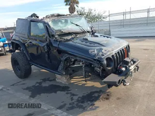 2018 Jeep Wrangler Rubicon z VIN 1C4HJXCG3JW305394, wystawiony jako IAAI lot #41406422 z przebiegiem Nie podano mil oraz . Historia ofert i sprzedaży dostępna na DreamBid. Obrazek 1.