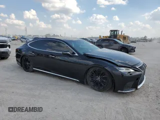 2022 Lexus LS with VIN JTHD51FF1N5017547, listed as a Copart auction lot 71769464 with 3,970 mi miles and Clean Title. Bid and sale history available at carsss.com. Image 4.
