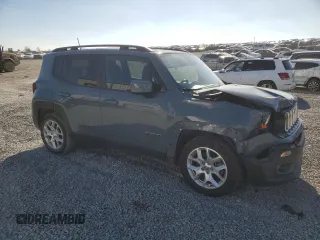 2018 Jeep Renegade Latitude z VIN ZACCJABB3JPJ59828, wystawiony jako Copart lot #42498775 z przebiegiem 92 448 mil mil oraz Szkoda całkowita • Salvage title. Historia ofert i sprzedaży dostępna na DreamBid. Obrazek 4.