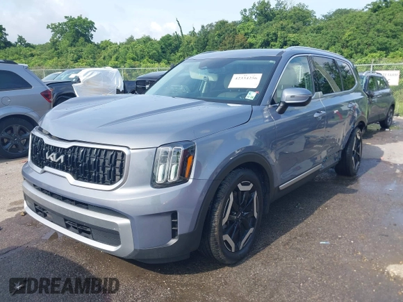2023 Kia Telluride EX с VIN 5XYP34GC6PG382858, выставлен на аукционе IAAI как лот 42334256 с пробегом 48 684 миль миль и . История ставок и продаж доступна на DreamBid. Изображение 2.