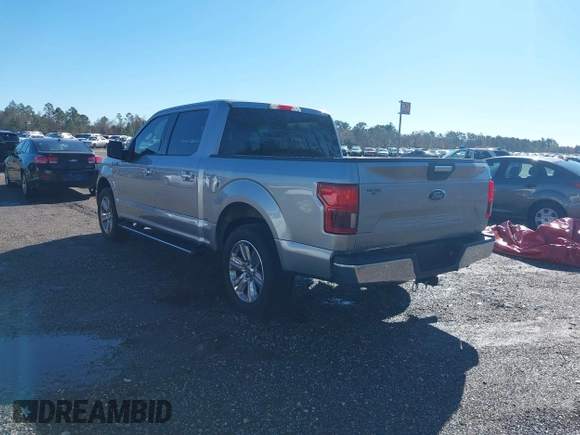 2020 Ford F-150 XL with VIN 1FTEW1C46LFA82441, listed as a IAAI auction lot 41327036 with 91,112 mi miles. Bid and sale history available at carsss.com. Image 3.