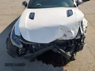 2020 Kia Stinger GT1 with VIN KNAE45LC8L6080384, listed as a Copart auction lot 74575904 with 61,958 mi miles and Salvage Title. Bid and sale history available at DreamBid. Image 11.