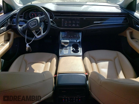 2019 Audi Q8 Premium Plus z VIN WA1BVAF11KD037936, wystawiony jako Copart lot #48173645 z przebiegiem 55 357 mil mil oraz Szkoda całkowita • Salvage title. Historia ofert i sprzedaży dostępna na DreamBid. Obrazek 8.