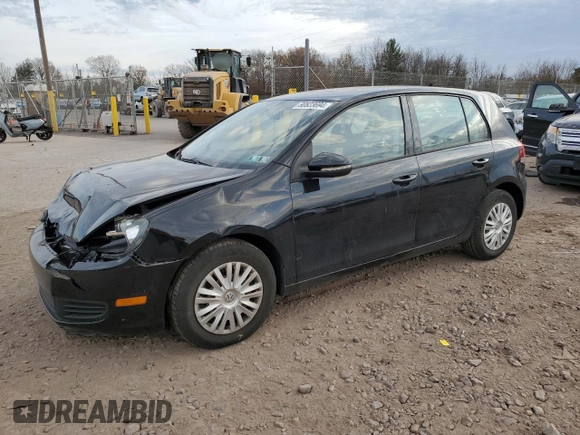 2012 Volkswagen Golf w/Conv with VIN WVWDB7AJ2CW320756, listed as a Copart auction lot 54572005 with 37,088 mi miles and Salvage title. Bid and sale history available at DreamBid. Image 1.