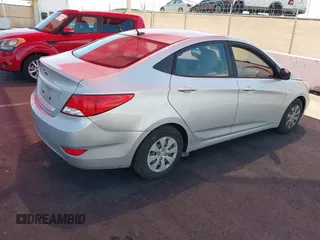 2017 Hyundai Accent SE with VIN KMHCT4AE5HU236813, listed as a IAAI auction lot 42125146 with 140,275 mi miles and . Bid and sale history available at carsss.com. Image 4.