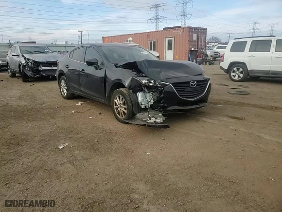2016 Mazda Mazda3 i Sport with VIN 3MZBM1U77GM323251, listed as a Copart auction lot 82710974 with 92,860 mi miles and Salvage Title. Bid and sale history available at carsss.com. Image 11.