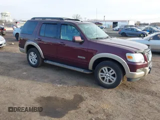 2008 Ford Explorer Eddie Bauer with VIN 1FMEU74E08UA49949, listed as a IAAI auction lot 41888762 with 150,959 mi miles. Bid and sale history available at carsss.com. Image 1.