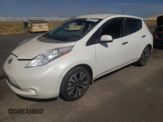 2016 Nissan LEAF S with VIN 1N4BZ0CP6GC311681, listed as a Copart auction lot 63923203 with 79,118 mi miles. Bid and sale history available at carsss.com. Image 1.