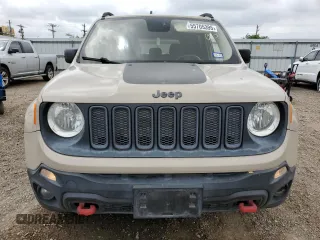 2016 Jeep Renegade Trailhawk with VIN ZACCJBCT7GPC50495, listed as a Copart auction lot 55705395 with 161,439 mi miles and Salvage title. Bid and sale history available at DreamBid. Image 5.