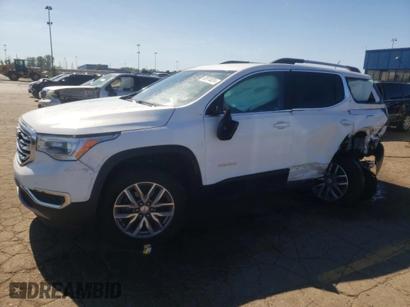 2018 GMC Acadia SLE with VIN 1GKKNSLSXJZ115984, listed as a Copart auction lot 69974024 with 105,100 mi miles and Clean title. Bid and sale history available at DreamBid. Image 1.