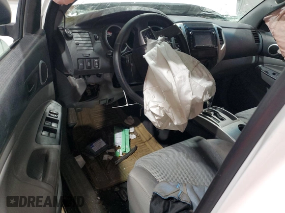 2015 Toyota Tacoma with VIN 3TMLU4EN6FM194097, listed as a Copart auction lot 56628025 with Not provided miles and Salvage title. Bid and sale history available at DreamBid. Image 8.