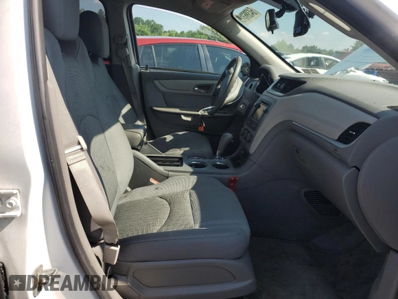 2017 Chevrolet Traverse LS with VIN 1GNKVFKD4HJ349379, listed as a Copart auction lot 64386315 with 383,272 mi miles and Salvage title. Bid and sale history available at DreamBid. Image 7.