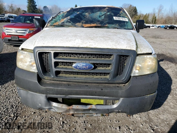 2006 Ford F-150 XL with VIN 1FTRF12W46KC47578, listed as a Copart auction lot 47801915 with 433,823 mi miles and Salvage title. Bid and sale history available at DreamBid. Image 5.