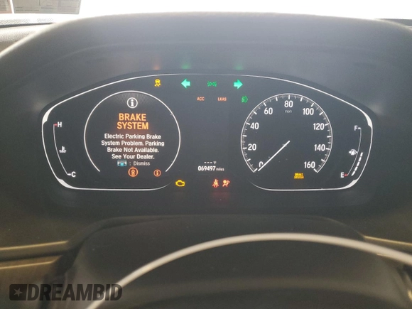 2018 Honda Accord EX-L z VIN 1HGCV1F5XJA156860, wystawiony jako Copart lot #55927115 z przebiegiem 69 497 mil mil oraz Szkoda całkowita • Salvage title. Historia ofert i sprzedaży dostępna na DreamBid. Obrazek 9.