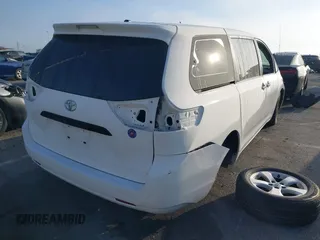 2011 Toyota Sienna with VIN 5TDZK3DC6BS079634, listed as a IAAI auction lot 41506833 with 112,051 mi miles. Bid and sale history available at carsss.com. Image 4.