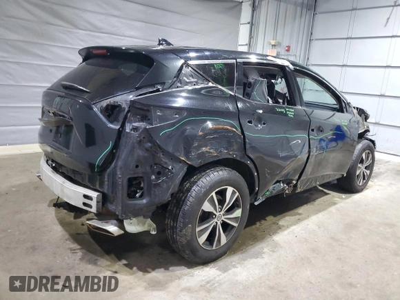 2020 Nissan Murano S z VIN 5N1AZ2AS4LN130159, wystawiony jako Copart lot #47287635 z przebiegiem 74 325 mil mil oraz Szkoda całkowita • Salvage title. Historia ofert i sprzedaży dostępna na DreamBid. Obrazek 3.