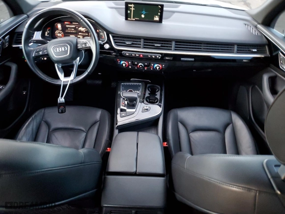 2017 Audi Q7 Premium Plus with VIN WA1LHAF73HD051362, listed as a Copart auction lot 83636164 with 140276 miles and Salvage Title. Bid and sale history available at carsss.com. Image 8.