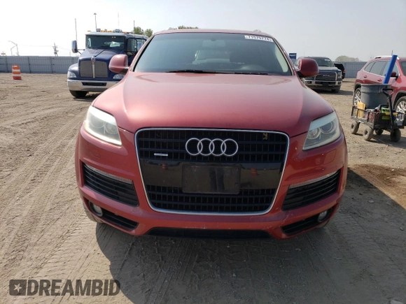 2007 Audi Q7 Premium Plus with VIN WA1EY74L97D068404, listed as a Copart auction lot 71579774 with 126,564 mi miles and Clean title. Bid and sale history available at DreamBid. Image 5.