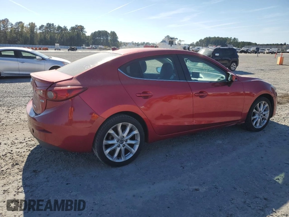 2015 Mazda 3 S Touring with VIN JM1BM1V39F1227583, listed as a Copart auction lot 76681734 with 163,744 mi miles and Salvage Title. Bid and sale history available at DreamBid. Image 3.
