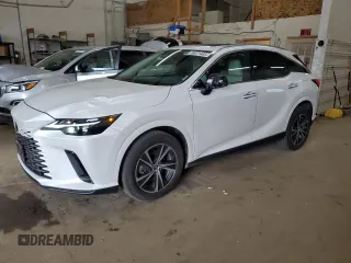 2023 Lexus RX 350 с VIN 2T2BAMCA6PC019732, выставлен на аукционе Copart как лот 59971405 с пробегом 32 414 миль миль и Списание • Salvage title. История ставок и продаж доступна на DreamBid. Изображение 1.