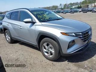 2023 Hyundai Tucson SEL with VIN 5NMJBCAE2PH277253, listed as a IAAI auction lot 41910897 with 5,199 mi miles. Bid and sale history available at carsss.com. Image 1.