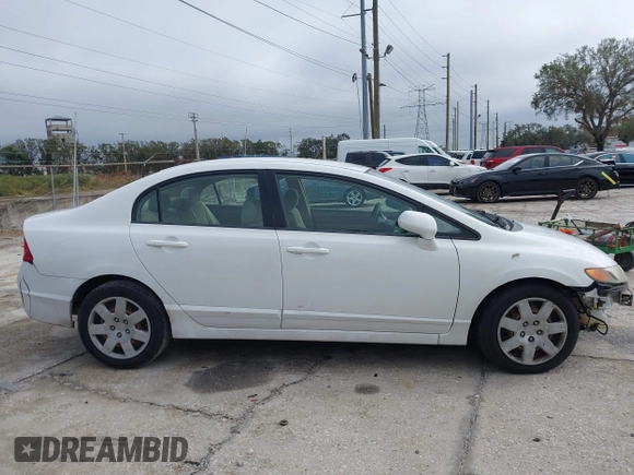 2008 Honda Civic LX with VIN 2HGFA16528H519995, listed as a IAAI auction lot 41400248 with 166,460 mi miles and . Bid and sale history available at DreamBid. Image 14.