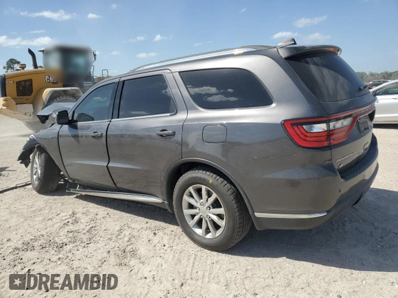 2018 Dodge Durango SXT with VIN 1C4RDJAG0JC329682, listed as a Copart auction lot 49541005 with 102,596 mi miles and Salvage Title. Bid and sale history available at DreamBid. Image 2.