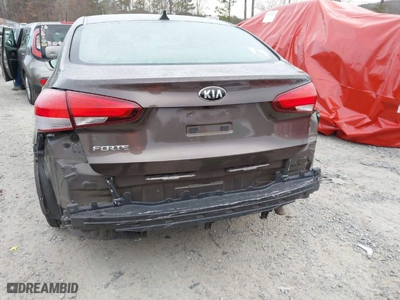 2017 Kia Forte S with VIN 3KPFL4A7XHE083959, listed as a IAAI auction lot 41348053 with NaN miles. Bid and sale history available at carsss.com. Image 6.
