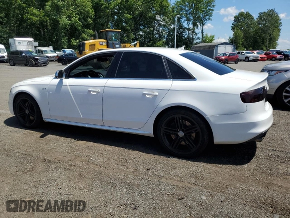 2015 Audi S4 Premium Plus with VIN WAUBGAFL1FA133149, listed as a Copart auction lot 62794864 with 125,194 mi miles and Salvage Title. Bid and sale history available at carsss.com. Image 2.
