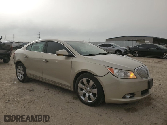 2011 Buick LaCrosse CXS with VIN 1G4GE5ED0BF361619, listed as a Copart auction lot 49207845 with 104,364 mi miles and Salvage Title. Bid and sale history available at carsss.com. Image 4.