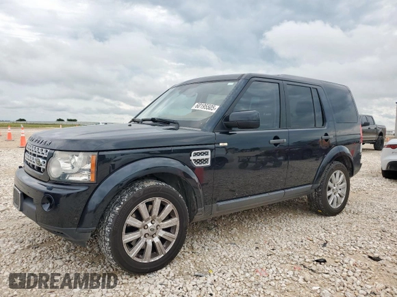2012 Land Rover LR4 Lux with VIN SALAK2D47CA598005, listed as a Copart auction lot 60195505 with 128,482 mi miles and Clean title. Bid and sale history available at DreamBid. Image 1.
