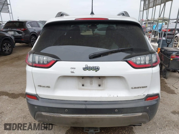 2019 Jeep Cherokee Limited with VIN 1C4PJMDX1KD197833, listed as a IAAI auction lot 42027945 with 153,053 mi miles and . Bid and sale history available at DreamBid. Image 16.