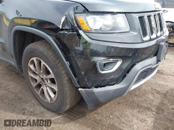 2014 Jeep Grand Cherokee Limited with VIN 1C4RJFBG4EC220054, listed as a IAAI auction lot 42050036 with 100,552 mi miles and . Bid and sale history available at DreamBid. Image 17.