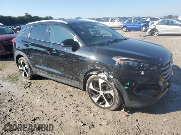 2016 Hyundai Tucson Limited z VIN KM8J3CA26GU165188, wystawiony jako Copart lot #55416585 z przebiegiem 107 878 mil mil oraz Szkoda całkowita • Salvage title. Historia ofert i sprzedaży dostępna na DreamBid. Obrazek 4.