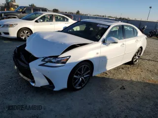 2019 Lexus GS with VIN JTHBZ1BL9KA018312, listed as a Copart auction lot 89218005 with 29,651 mi miles and Salvage Title. Bid and sale history available at carsss.com. Image 1.