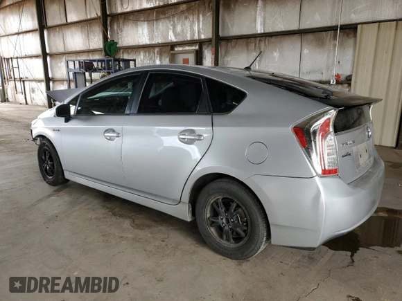 2013 Toyota Prius One with VIN JTDKN3DU7D5541662, listed as a Copart auction lot 49443365 with 159,152 mi miles and Salvage Title. Bid and sale history available at carsss.com. Image 2.
