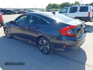 2016 Honda Civic Sedan EX-L with VIN 19XFC1F71GE041024, listed as a IAAI auction lot 41943073 with 59,833 mi miles. Bid and sale history available at carsss.com. Image 3.