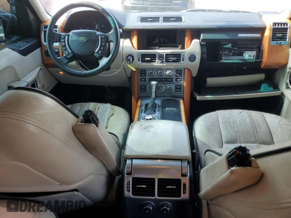2008 Land Rover Range Rover HSE z VIN SALMF15468A290633, wystawiony jako Copart lot #60908895 z przebiegiem 144 505 mil mil oraz Czysty tytuł • Clean title. Historia ofert i sprzedaży dostępna na DreamBid. Obrazek 8.