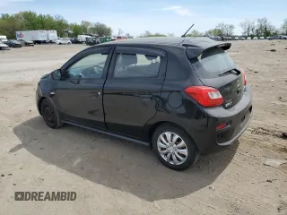 2017 Mitsubishi Mirage ES with VIN ML32A3HJ6HH016319, listed as a Copart auction lot 53732925 with 177,388 mi miles and Salvage title. Bid and sale history available at DreamBid. Image 2.