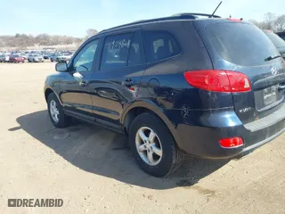 2007 Hyundai Santa Fe GLS with VIN 5NMSG13D57H000336, listed as a IAAI auction lot 41904808 with 184,423 mi miles. Bid and sale history available at carsss.com. Image 3.
