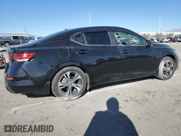 2020 Nissan Sentra SV z VIN 3N1AB8CV0LY274865, wystawiony jako Copart lot #47805315 z przebiegiem 41 566 mil mil oraz Szkoda całkowita • Salvage title. Historia ofert i sprzedaży dostępna na DreamBid. Obrazek 3.