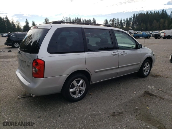 2003 Mazda MPV LX with VIN JM3LW28A130376514, listed as a Copart auction lot 73960814 with 212,903 mi miles and Salvage Title. Bid and sale history available at carsss.com. Image 3.