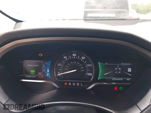 2016 Lincoln MKZ Hybrid with VIN 3LN6L2LU6GR605724, listed as a IAAI auction lot 41989432 with 154,035 mi miles. Bid and sale history available at carsss.com. Image 7.