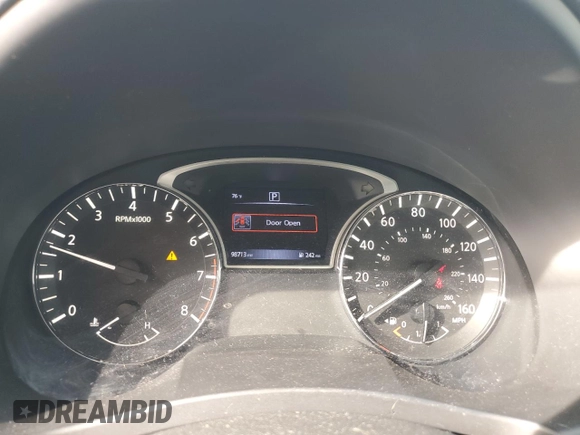 2017 Nissan Altima SR with VIN 1N4AL3AP8HN347170, listed as a Copart auction lot 52516535 with 98,713 mi miles and Salvage Title. Bid and sale history available at DreamBid. Image 9.