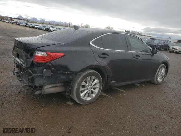 2015 Lexus ES 300h Hybrid with VIN JTHBW1GG0F2090293, listed as a Copart auction lot 48400415 with NaN miles and Salvage Title. Bid and sale history available at carsss.com. Image 3.