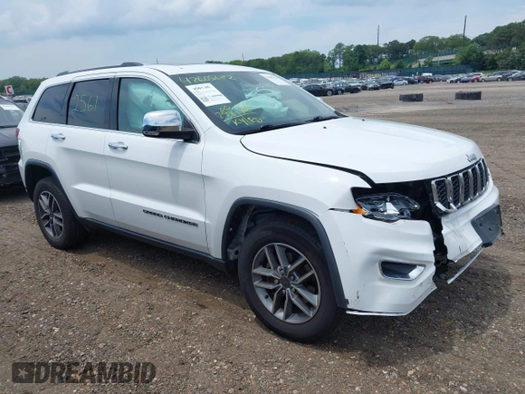 2020 Jeep Grand Cherokee Limited с VIN 1C4RJFBG0LC208206, выставлен на аукционе IAAI как лот 42605622 с пробегом 80 798 миль миль и . История ставок и продаж доступна на DreamBid. Изображение 1.
