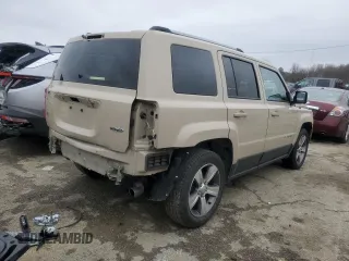 2017 Jeep Patriot High Altitude with VIN 1C4NJPFAXHD154036, listed as a Copart auction lot 44252855 with 44,556 mi miles and Salvage Title. Bid and sale history available at carsss.com. Image 3.