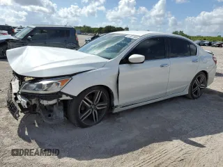 2016 Honda Accord Sport с VIN 1HGCR2F58GA179122, выставлен на аукционе Copart как лот 61307005 с пробегом 143 260 миль миль и Списание • Salvage title. История ставок и продаж доступна на DreamBid. Изображение 1.