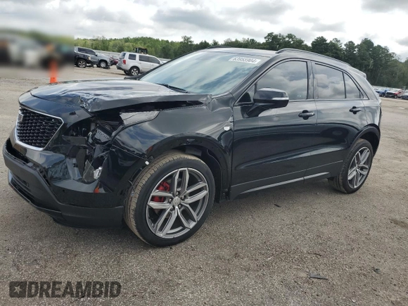 2021 Cadillac XT4 FWD Sport with VIN 1GYFZER42MF024204, listed as a Copart auction lot 63955904 with 31,262 mi miles and Salvage Title. Bid and sale history available at DreamBid. Image 1.